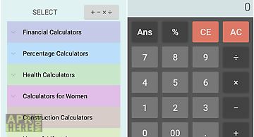 Everyday calculator all-in-one