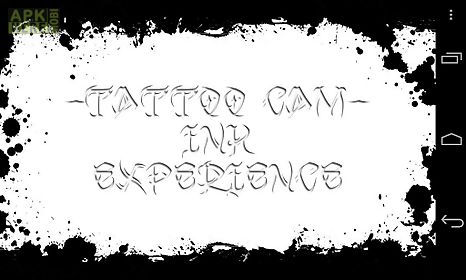 tattoo cam: ink experience