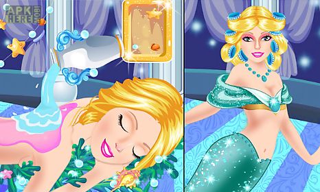 mermaid princess spa salon