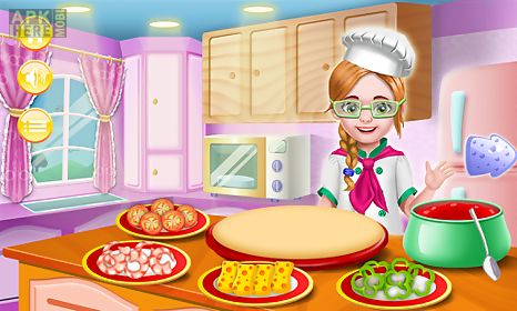 pizza maker cooking