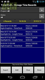 timeclock - time tracker
