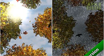 Falling leaves free wallpaper