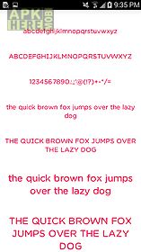 color fonts for flipfont #7