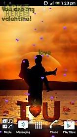 love at sunset romantic  live wallpaper