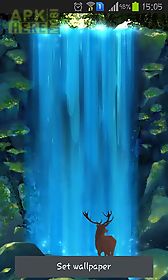mystic waterfall live wallpaper