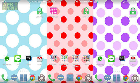 polka dots  live wallpaper