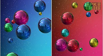 Space bubbles Live Wallpaper