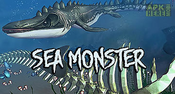 Sea monster megalodon attack