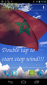 3d morocco flag  live wallpaper
