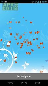 butterflies live 3d wallpaper  live wallpaper
