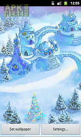 snow village  live wallpaper