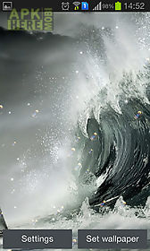 tsunami live wallpaper