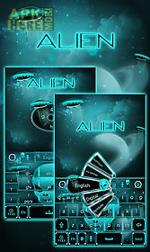 alien space go keyboard theme