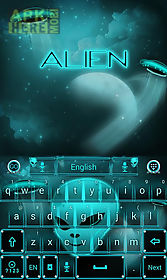 alien space go keyboard theme