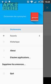 french synonyms offline