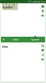 italian - spanish translator