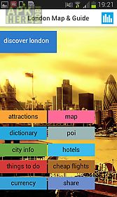 london offline map guide hotel