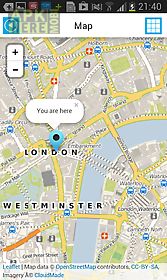 london offline map guide hotel
