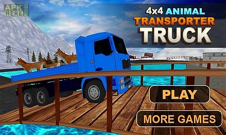 4x4 animal transporter truck