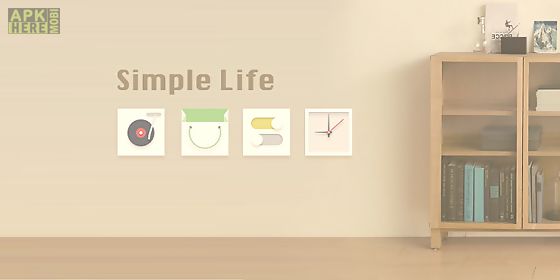 cm launcher simple life theme