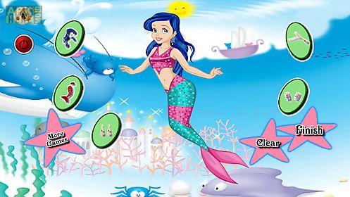 mermaid princess girls games