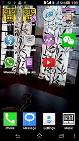 transparent screen 3d launcher