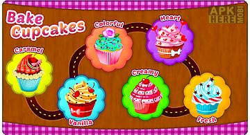 Bake cupcakes - cooking games