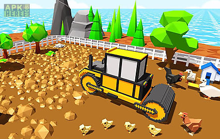 blocky farm worker simulator