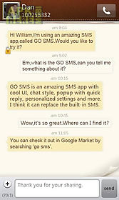 go sms pro simplepaper theme