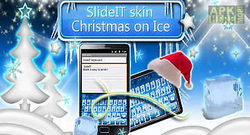 Slideit christmas on ice skin